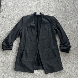 Babaton power herringbone blazer